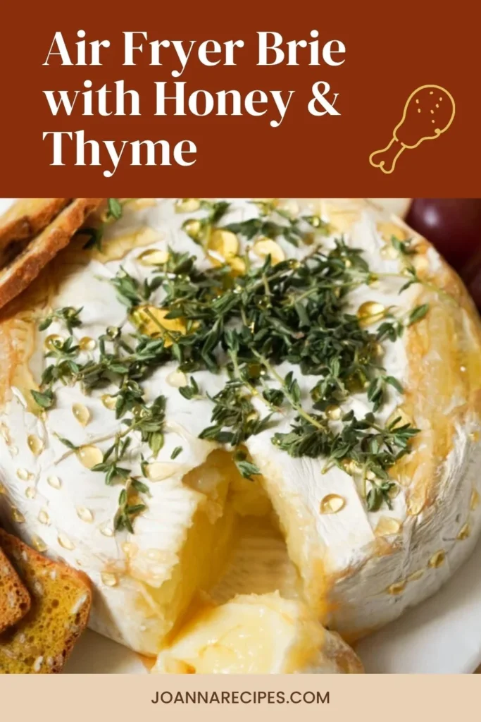 Air Fryer Brie with Honey & Thyme