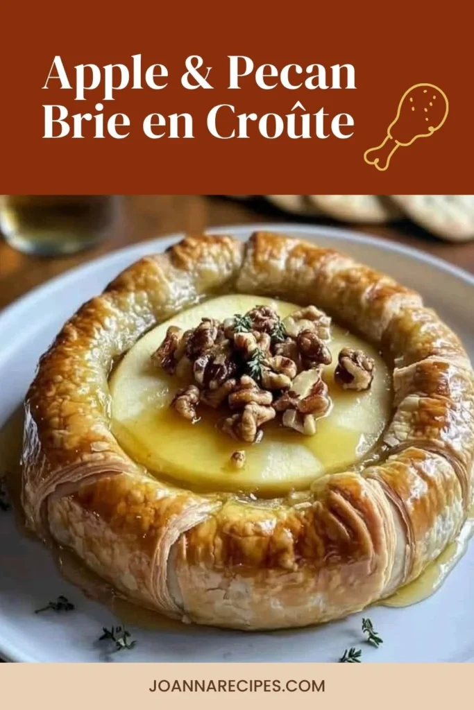 Apple & Pecan Brie en Croûte