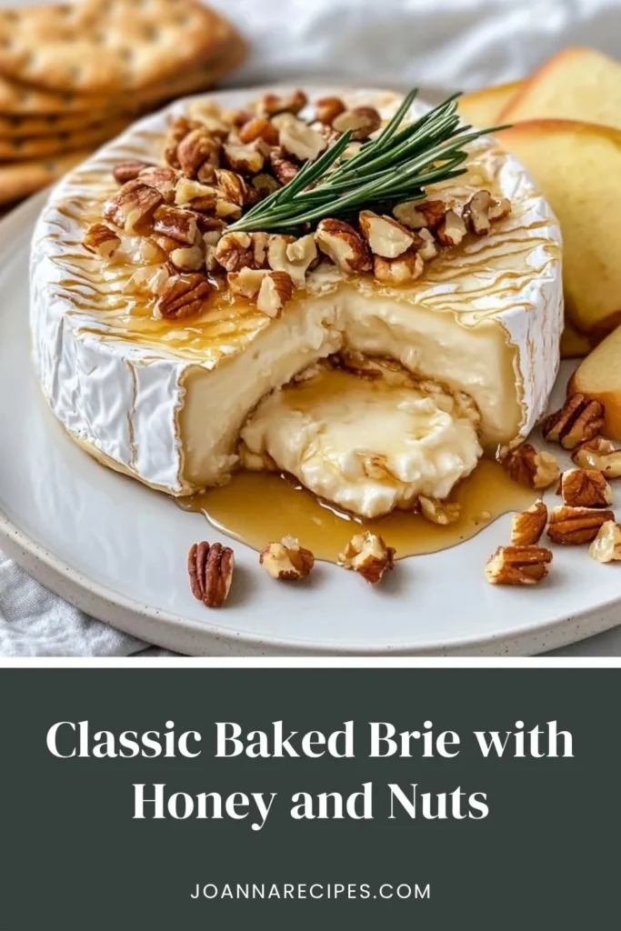 Classic Baked Brie with Honey and Nuts