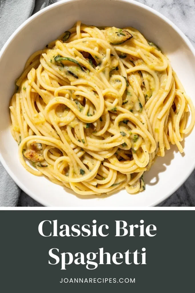 Classic Brie Spaghetti