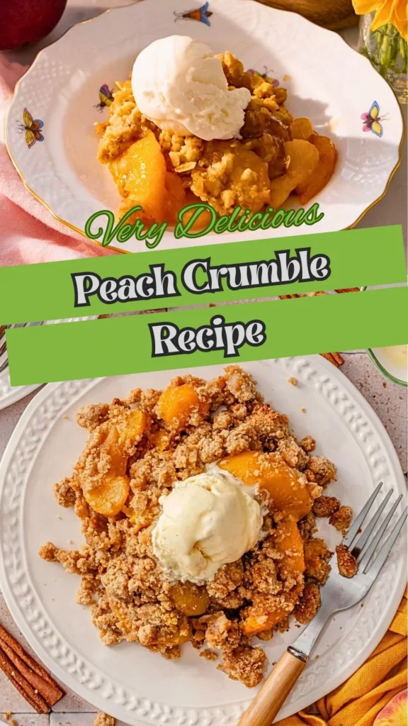 Peach Crumble