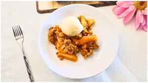 Peach Crumble Recipe