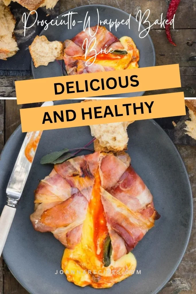 Prosciutto-Wrapped Baked Brie