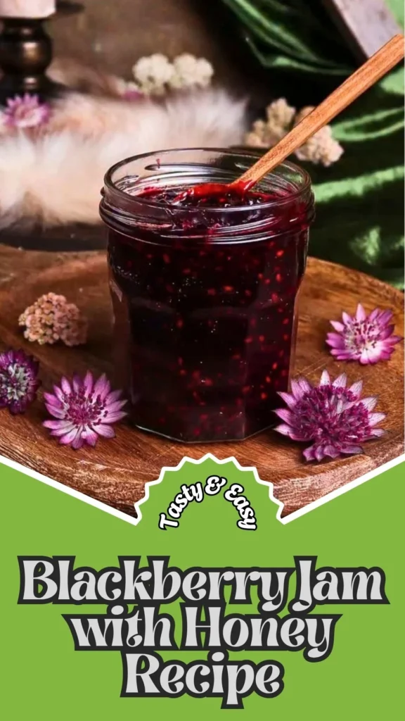 Tasty & Easy Blackberry Jam with Honey Recipe